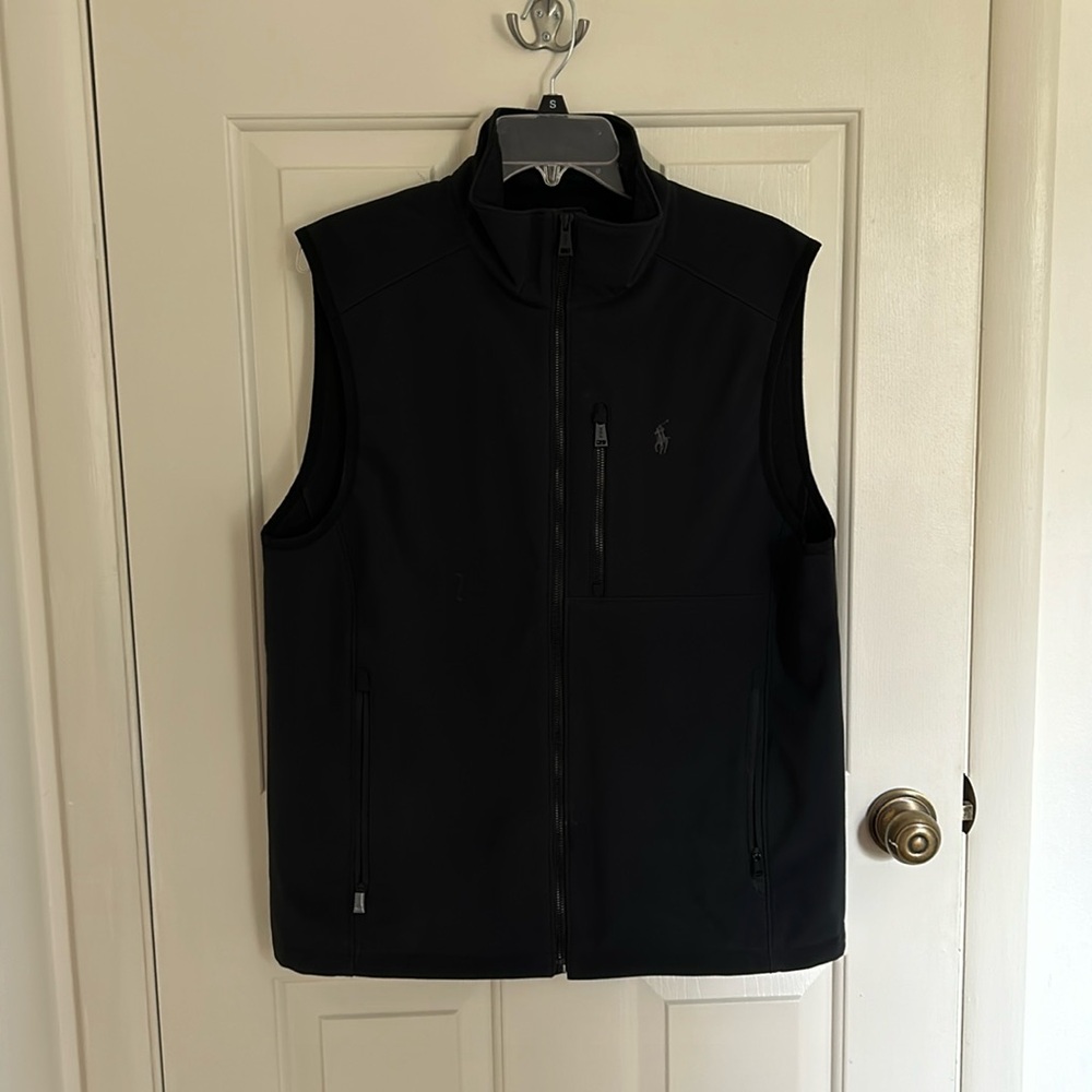 Ralph Lauren soft shell full zip vest.